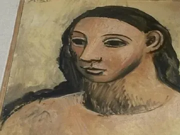 Cuadro de Picasso 'Cabeza de mujer joven' Cuadro de Picasso 'Cabeza de mujer joven'