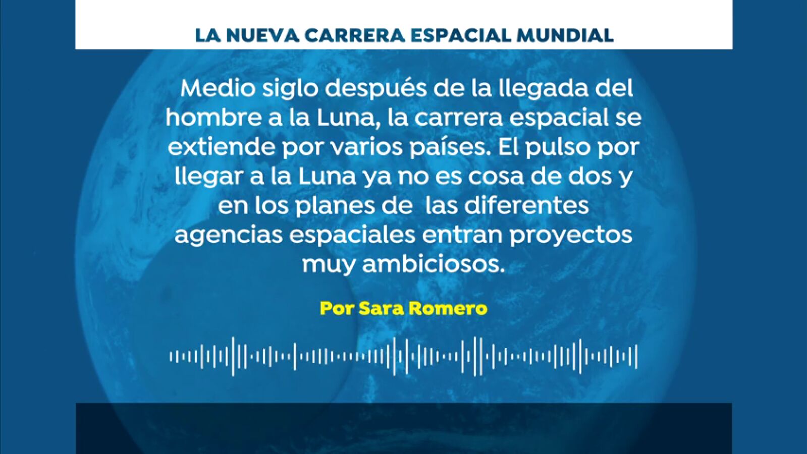Podcast 5/2: La carrera espacial se extiende por varios países