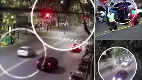 Un conductor borracho atropella a un ciclista y se da a la fuga Un conductor borracho atropella a un ciclista y se da a la fuga