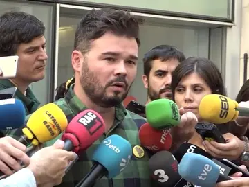Los independentistas catalanes no cierran la puerta a la abstención en la investidura Los independentistas catalanes no cierran la puerta a la abstención en la investidura