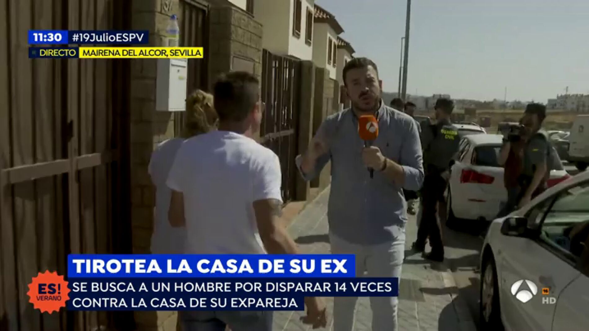 Amenazado de muerte en directo