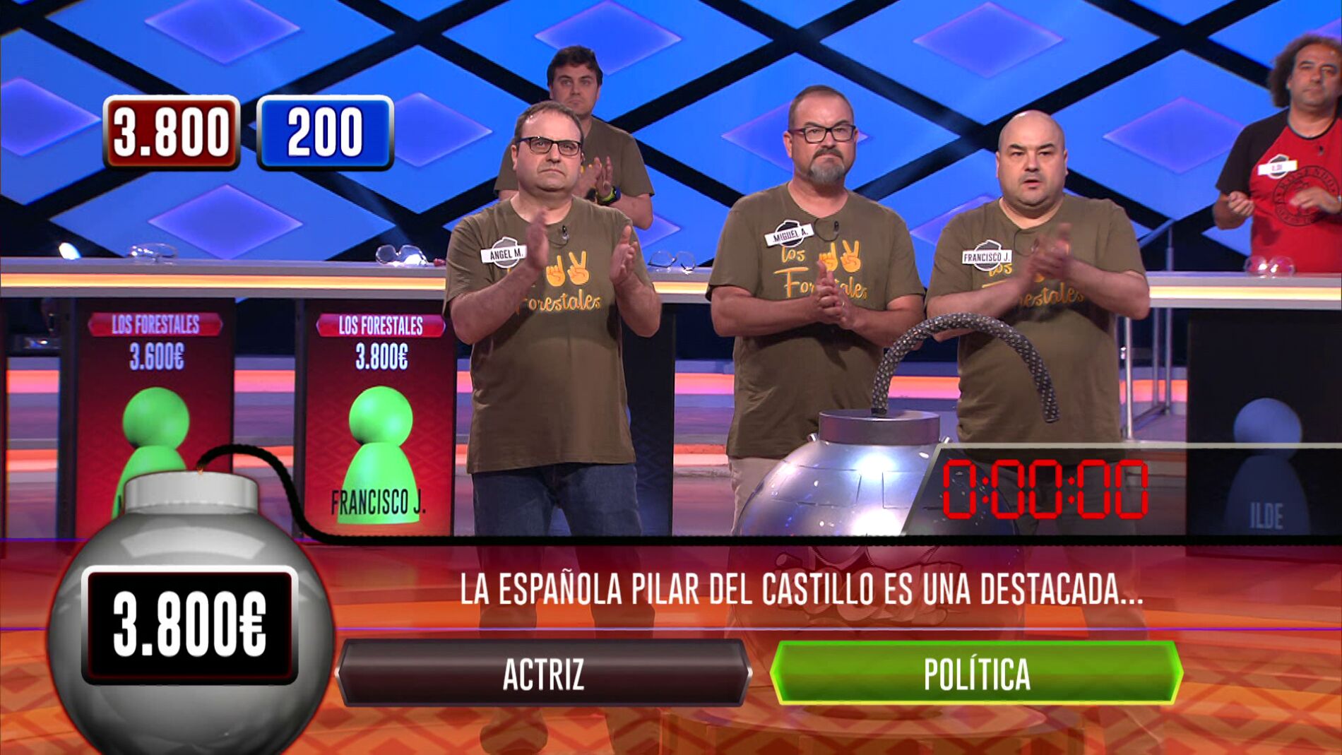 'Los Forestales', nuevos campeones de '&iexcl;Boom!' tras vencer a 'Los hay peores' en la bomba clasificatoria