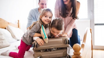 Familia que viaja