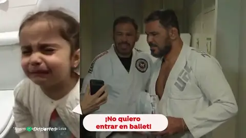 La curiosa historia de la niña que rompe a llorar porque no quiere apuntarse a ballet: "Quiero hacer jiu-jitsu" La curiosa historia de la niña que rompe a llorar porque no quiere apuntarse a ballet: "Quiero hacer jiu-jitsu"