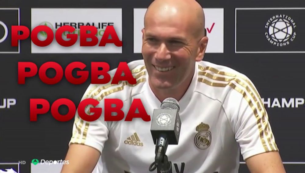 Zidane, sobre el posible fichaje de Pogba: "Estamos en ello"