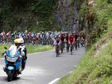 Pinot reina en el Tourmalet. Pinot reina en el Tourmalet.