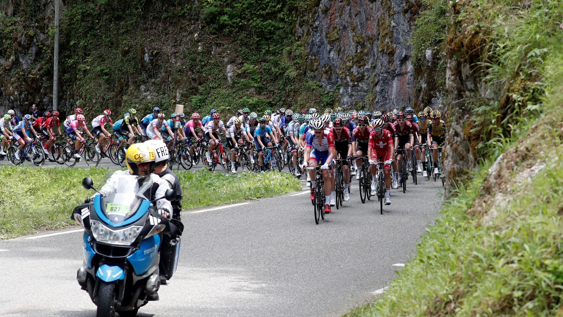 Pinot reina en el Tourmalet. Pinot reina en el Tourmalet.