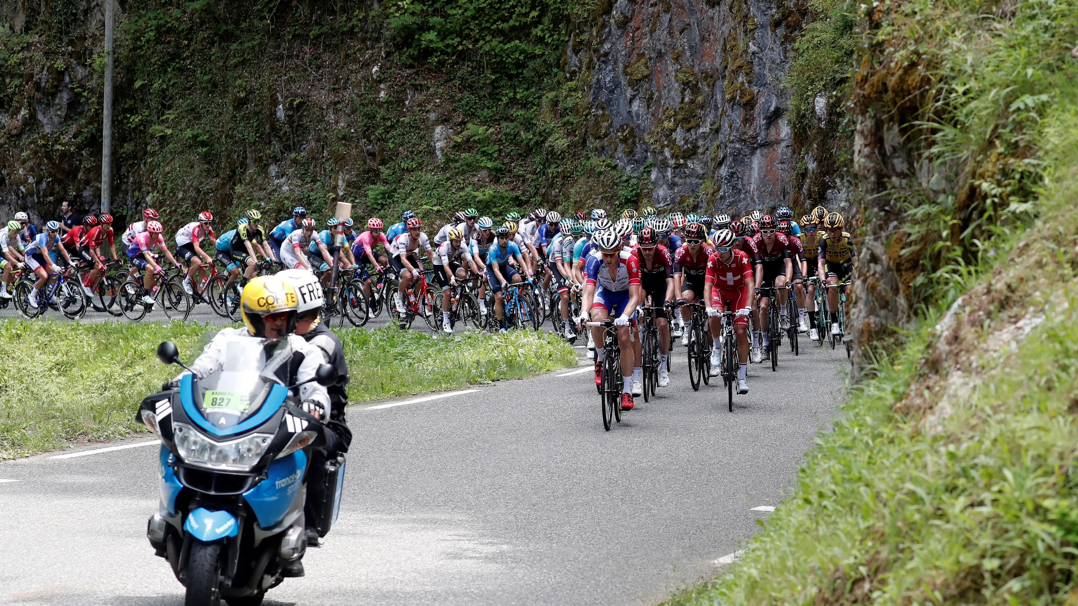 Pinot reina en el Tourmalet. Pinot reina en el Tourmalet.