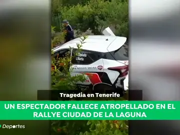 Muere atropellado un hombre durante un Rally en Tenerife Muere atropellado un hombre durante un Rally en Tenerife
