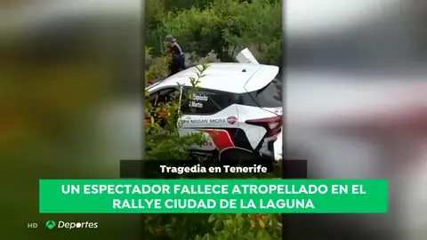 Muere atropellado un hombre durante un Rally en Tenerife Muere atropellado un hombre durante un Rally en Tenerife