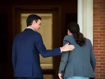 Pedro Sánchez y Pablo Iglesias Pedro Sánchez y Pablo Iglesias