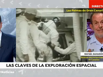Director Espacial de Canarias, sobre el papel de España en la llegada a la luna: Director Espacial de Canarias, sobre el papel de España en la llegada a la luna: