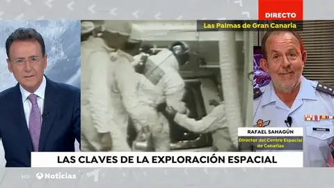 Director Espacial de Canarias, sobre el papel de España en la llegada a la luna: Director Espacial de Canarias, sobre el papel de España en la llegada a la luna: