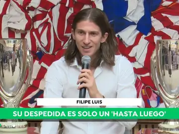 Filipe Luis se despide del Atlético de Madrid: "Han sido los mejores años de mi vida" Filipe Luis se despide del Atlético de Madrid: "Han sido los mejores años de mi vida"