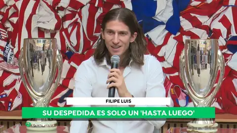 Filipe Luis se despide del Atlético de Madrid: "Han sido los mejores años de mi vida" Filipe Luis se despide del Atlético de Madrid: "Han sido los mejores años de mi vida"