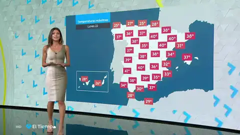 La previsión del tiempo domingo noche La previsión del tiempo domingo noche