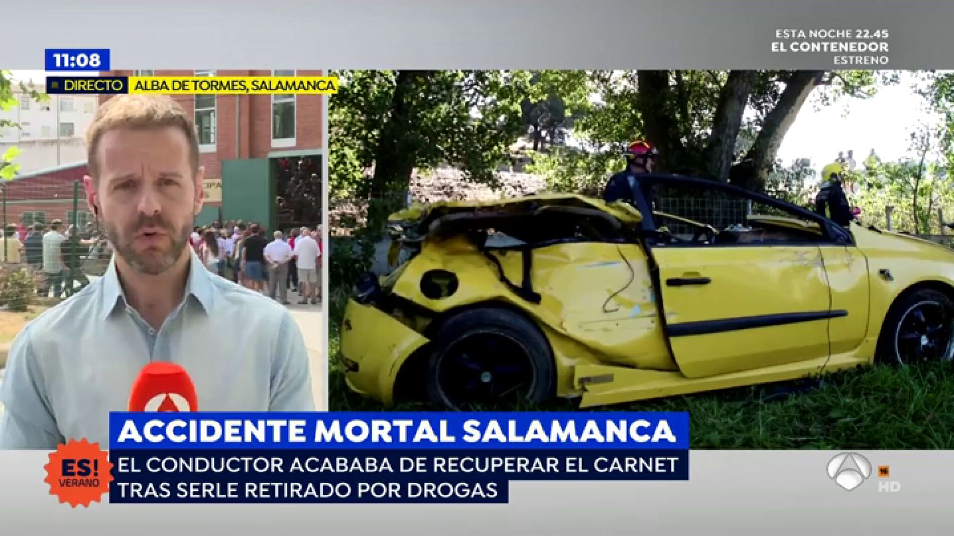 Accidente mortal en Salamanca