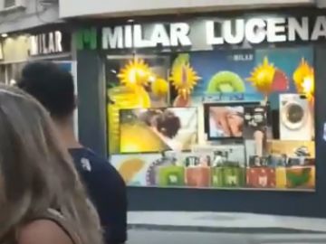 Hackean las pantallas de Milar Lucena con vídeos porno