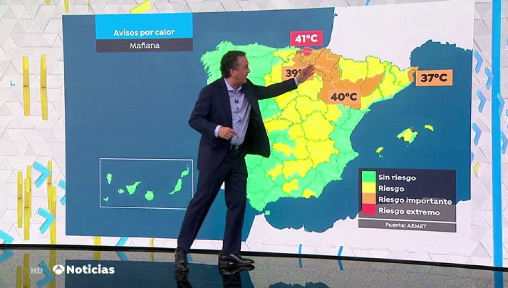 Suben las temperaturas en toda España, llegaremos a los 