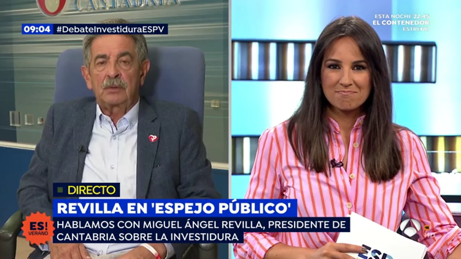 'Espejo Público' habla con Miguel Ángel Revilla