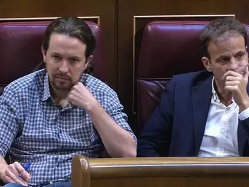 Podemos no aplaude el discurso de Sánchez Podemos no aplaude el discurso de Sánchez