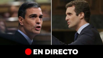 Debate de investidura Pedro Sánchez, en directo: Pablo Casado