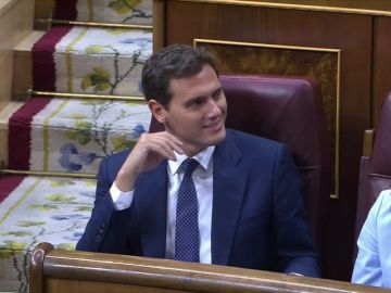 Albert Rivera durante el debate de Sánchez: "¡Qué morro!"