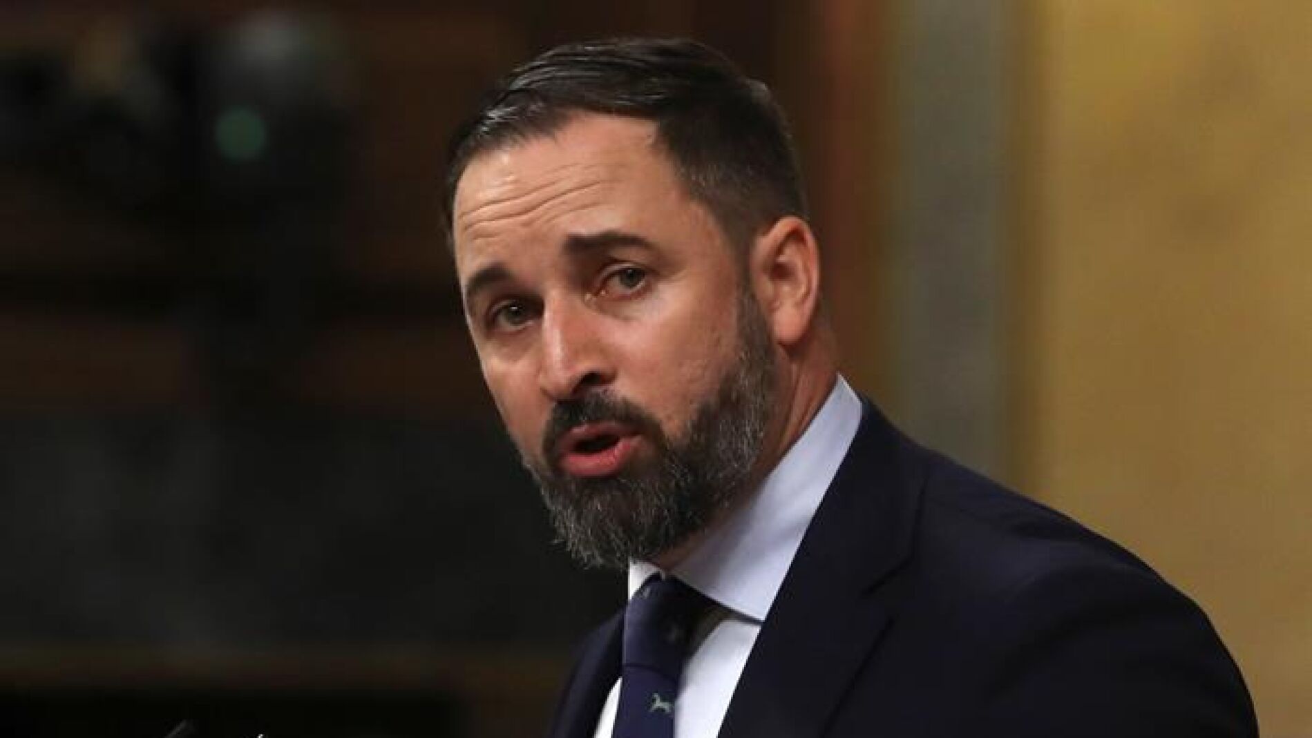 Santiago Abascal, l&iacute;der de Vox