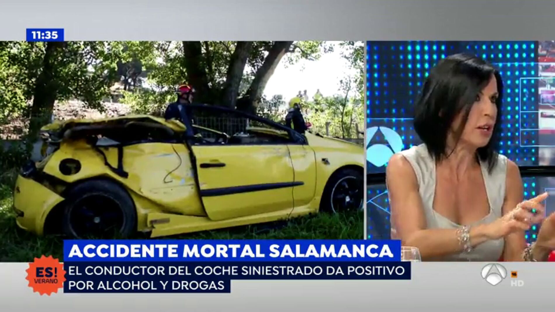 Accidente mortal en Salamanca.