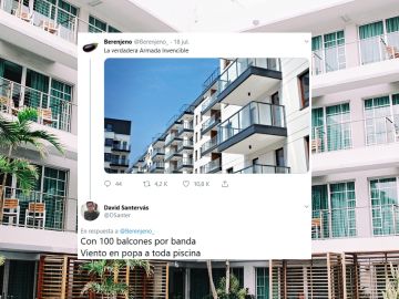 Hilo de Twitter sobre balconing Hilo de Twitter sobre balconing