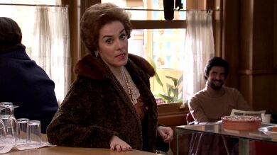 El lado ‘chungo’ de Benigna tras la equivocación de Luisita en el rodaje de ‘Amar es para siempre’