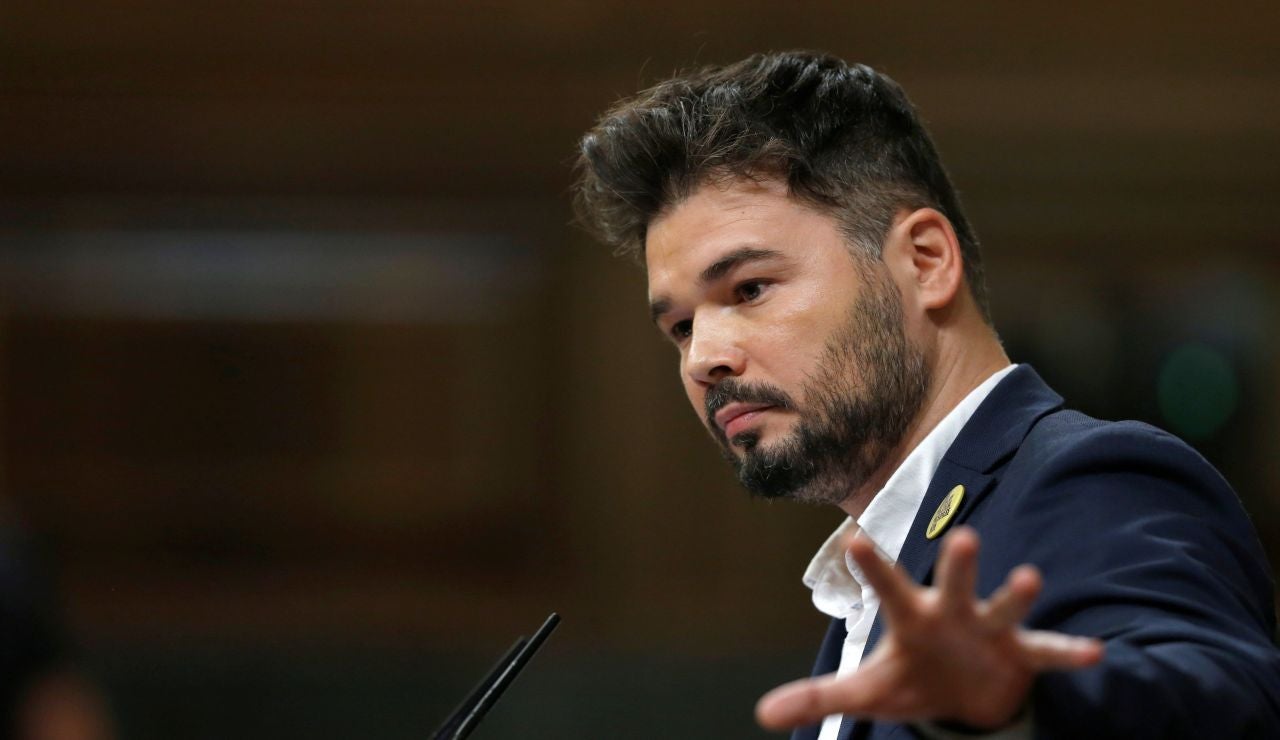 El portavoz de ERC, Gabriel Rufián El portavoz de ERC, Gabriel Rufián