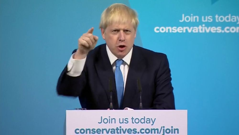 Boris Johnson, nuevo líder del partido conservador y primer ministro británico