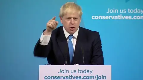 Boris Johnson, nuevo líder del partido conservador y primer ministro británico Boris Johnson, nuevo líder del partido conservador y primer ministro británico