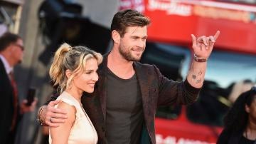 Chris Hemsworth y Elsa Pataky