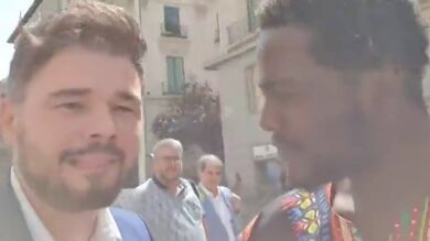 El camerunés de Vox, a Rufián: 