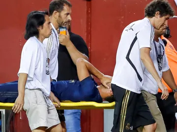 Asensio se marchó lesionado ante el Arsenal Asensio se marchó lesionado ante el Arsenal