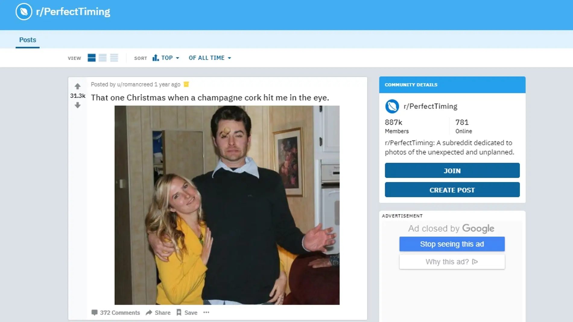 https://www.reddit.com/r/PerfectTiming/