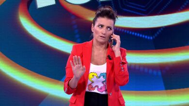 Silvia Abril recibe una misteriosa llamada personal en '¡Ahora caigo!' 