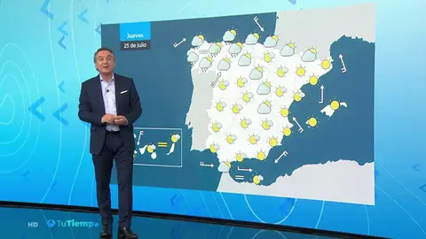 El calor da un respiro: bajan las temperaturas de forma acusada en el oeste El calor da un respiro: bajan las temperaturas de forma acusada en el oeste