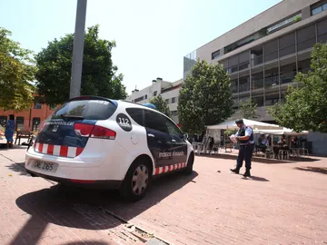 Efectivos de los Mossos d'Esquadra en una imagen de archivo Efectivos de los Mossos d'Esquadra en una imagen de archivo