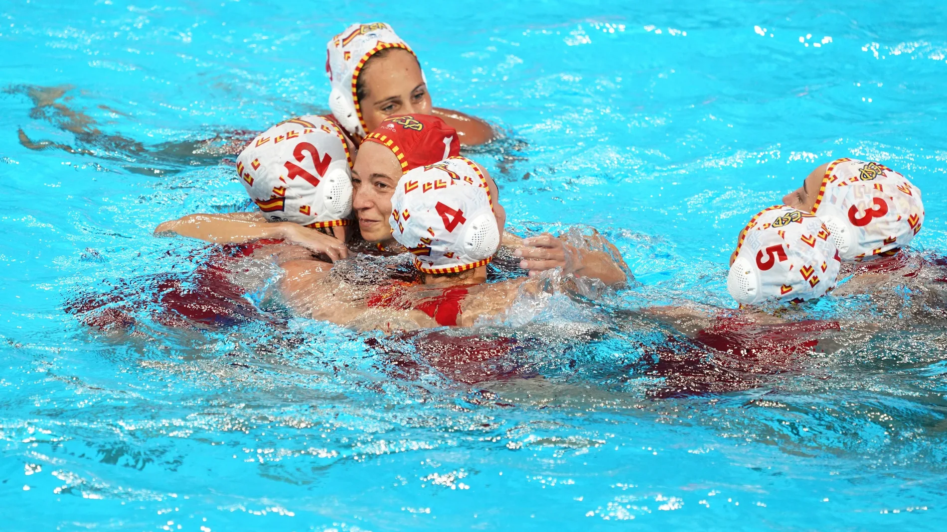 La selección femenina de waterpolo La selección femenina de waterpolo