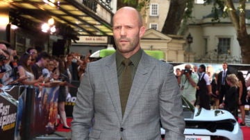 Jason Statham en la premiere de 'Hobbs and Shaw'