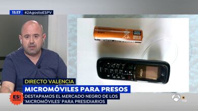 'Espejo Público' destapa el mercado negro de los 'micromóviles' para los presos 