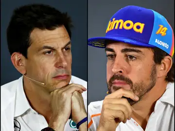 Totto Wolff y Fernando Alonso Totto Wolff y Fernando Alonso