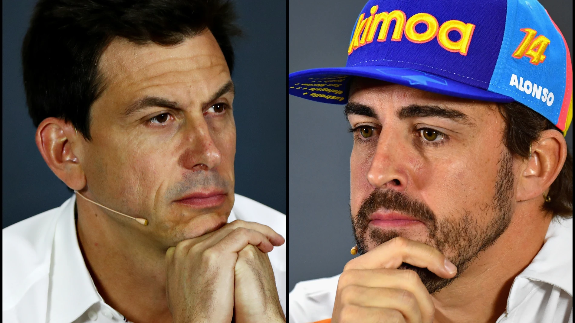 Totto Wolff y Fernando Alonso Totto Wolff y Fernando Alonso