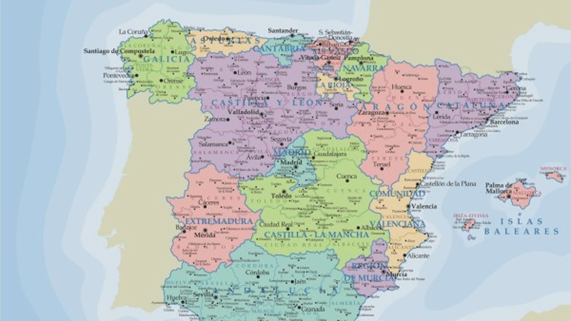 Mapa de España Mapa de España