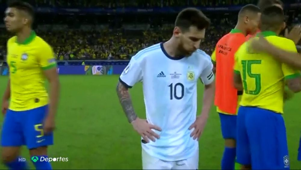 La Conmebol suspende a Messi tres meses por sus polémicas declaraciones en la pasada Copa América