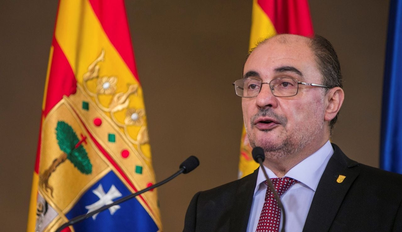 El presidente de Aragón, Javier Lambán El presidente de Aragón, Javier Lambán