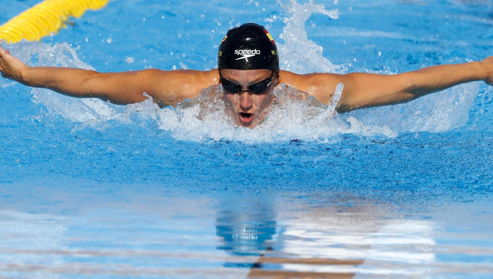 Mireia Belmonte consigue la medalla de bronce en los 400 metros estilos
